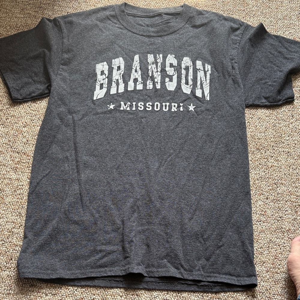 Branson Missouri Graphic Tee - Men's Charcoal Gray Shirt
